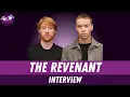 The Revenant Cast Interview Domhnall Gleeson Will Poulter