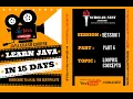 Learn java in 15 days interview preparation Session1 part6 Scholar Nest