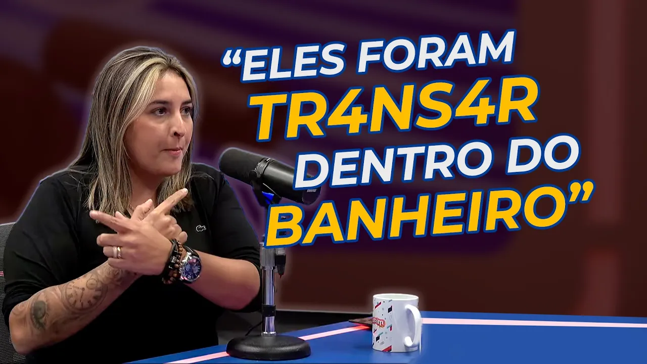 "ELES FORAM TR4NS4R DENTRO DO BANHEIRO": Chupim Metropolitana
