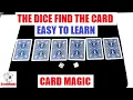 The Two Dice Location Card Trick Performance and Tutorial