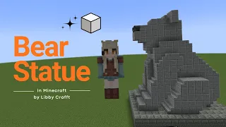 bear statue in minecraft
