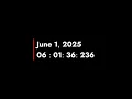 JavaScript Milliseconds Clock with HTML CSS HTML CSS JavaScript Milliseconds Clock raselcoder