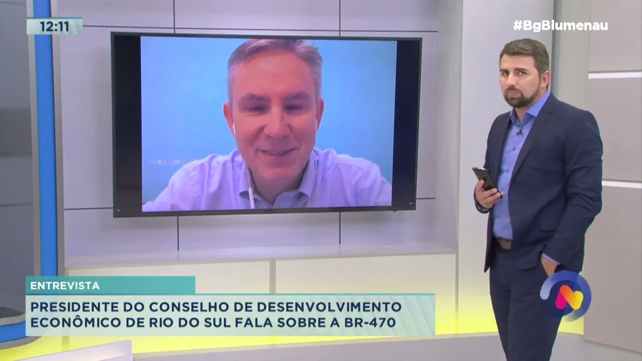 Presidente do conselho de desenvolvimento econômico de Rio do Sul fala sobre a BR-470