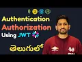 JWT Authentication Authorization in Node js Complete Guide in Telugu