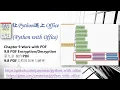Python with Office 087 - Work with PDF
