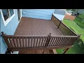 Replacing Deck Boards With Trex Composite Before After