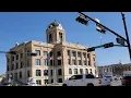 Walk with me around a small town Gainesville Texas Downtown area