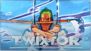 zoro twixtor 4k quality one piece
