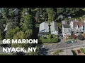66 Marion St Nyack NY shot by Cinemaflight