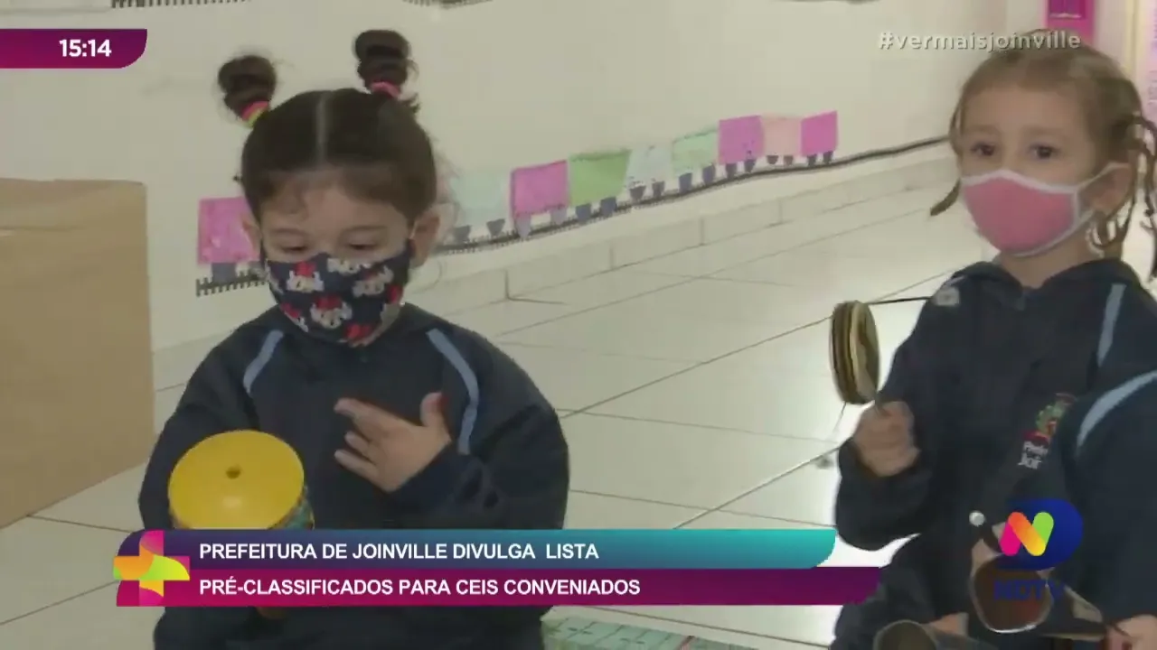 Prefeitura de Joinville divulga lista de pré classificados para CEIs conveniados