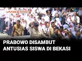Presiden Prabowo Disambut Antusias Siswa SMPN 4 Bekasi | Liputan 6