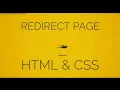 Redirect Page Design Animation HTML CSS