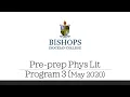 Pre-Prep Physical Literacy Program 3 May 2020