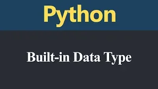 Built in Data Types in Python Hindi