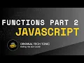 Function parameters arguments and closure Original Tech Tonic Javascript