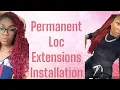 Permanent Loc Extension Tutorial How I Retwist my Microlocks