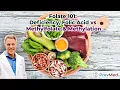 Folate 101 Deficiency Folic Acid vs Methylfolate Methylation