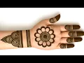 Lagu Very stylish easy mehndi design | arabic mehndi design | simple mehndi design | mehndi | mehandi