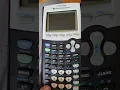 Quickly testing a TI-84 PLUS for my ebay listing