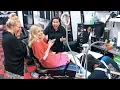Corinna Kopf Gets A KKandbabyJ Tattoo