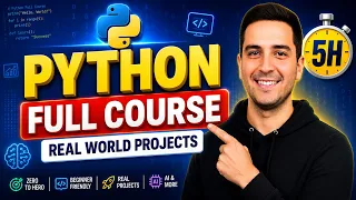 Python Full Course The Only Python Roadmap You Need Learn Coding Build Projects in One Day