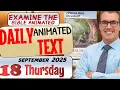 Download Lagu JW DAILY ANIMATED TEXT 🔵DO YOU OFFER SPIRITUAL SACRIFICES TO JEHOVAH? ✅ EXAMINE THE BIBLE ANIMATED