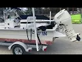 2017 coastal Skiff 18 foot Suzuki 90 hp easy loader trailer for sale