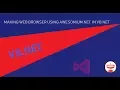 How to make an advanced WEB BROWSER in VB NET using Awesomium net Framework
