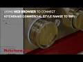 How to Manually Connect KitchenAid Range to Wi-Fi via Web Browser