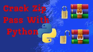 Python Project Cracking Zip File Password Brute-force Attack TOO EASY