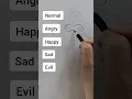 How to draw anime mouth in different ways expressions