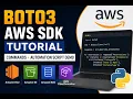 22 BOTO3 AWS SDK Tutorial Commands Automation Script demo