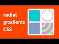 Radial gradients in CSS frontend web development tricks
