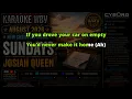 sundays - Josiah Queen KARAOKE WBV CHRISTIAN MUSIC NEW RELEASES AUGUST 2026