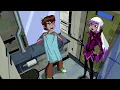 charmcaster teleports on ben 10 while hes in the bathroom