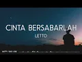 Download Lagu Letto - Cinta Bersabarlah (Lirik)