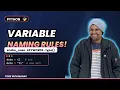Python Variables Naming Dynamic Typing Explained snake - case Keywords type