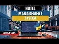 Hotel Management System using Python Free Source Code Download