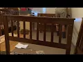 Amazon Bunk Bed Assembly Harper Bright Designs Twin Bunkbed