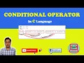 What Is Conditional Operator In C In Bangla