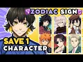 Lagu Save 1 MALE ANIME CHARACTER for each ZODIAC SIGN 🔥🔮 | ANIME QUIZ