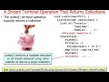 The Java Streams collect Terminal Operation Part 1