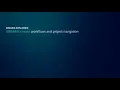 SIMARIS create workflows and project navigation