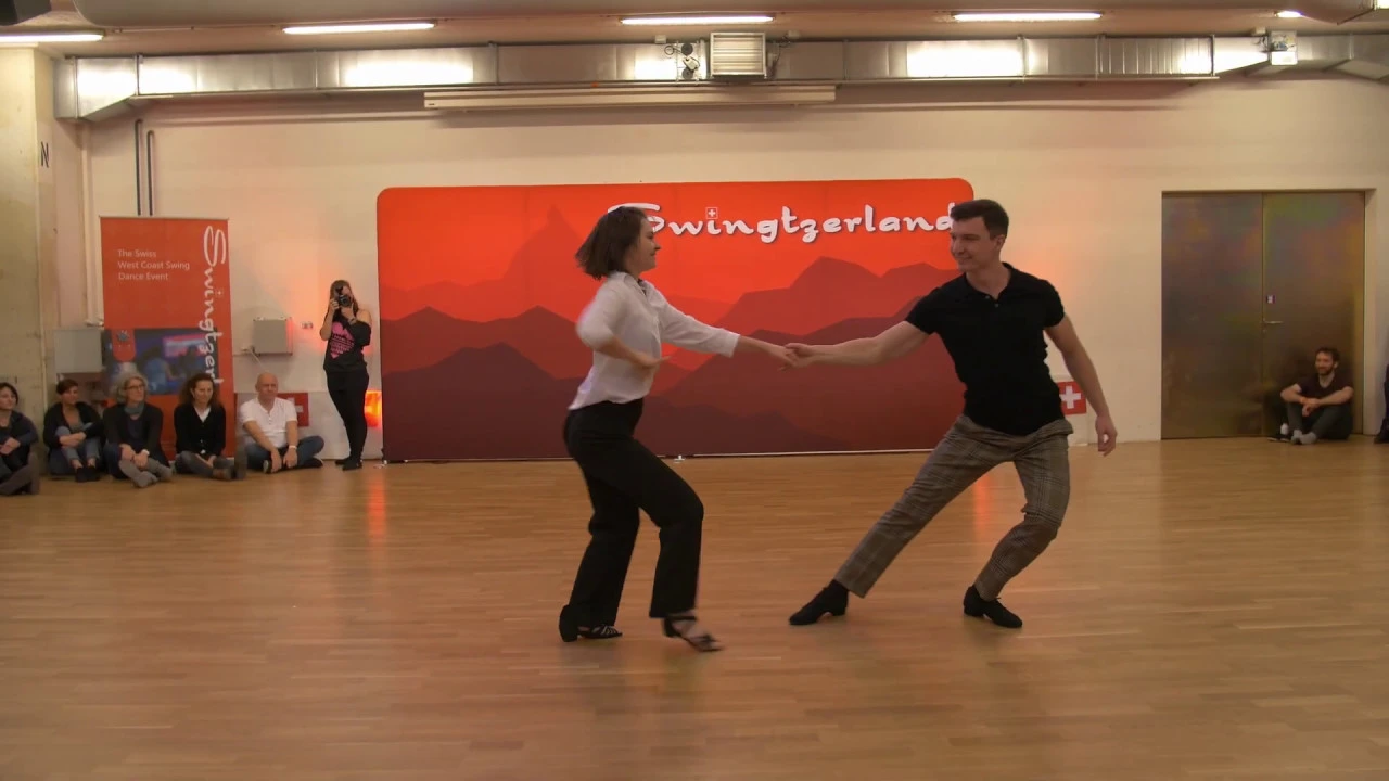 Improv West Coast Swing Semion Ovsiannikov & Maria Elizarova - Swingtzerland  2020 Teachers Show