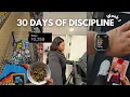 30 Days of Discipline Week 1 Journey to 50 lbs down 10k steps meal prep calorie deficit