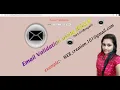 Email validation in JavaScript using Regular Expression Part - I in Bengali Regular Expression