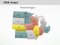 Editable USA Regions PowerPoint Maps - Free Download for Presentations