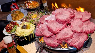 하루 50인분 한정!! 소 한마리에 딱 1kg 최고급 망고우설 주문하면 생기는 일 Must-Try Korean Beef Tongue BBQ l Korean street food