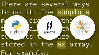 How to plot in multiple subplots