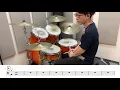 【Official髭男dism】イエスタデイ叩いてみた【ドラム譜有り完コピ】